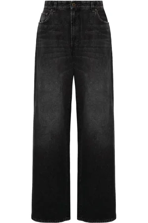 Jean Paul Gaultier Body Marinière-print jeans