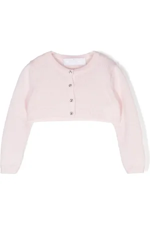 COLORICHIARI Crystal-embellished buttons cardigan