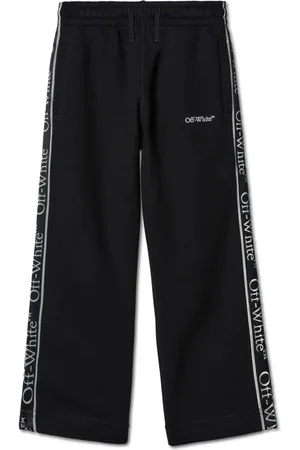OFF-WHITE Bookish Logo Band track pants