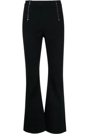 Izzue High-waist flared trousers