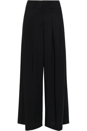 PESERICO SIGN Pleated palazzo pants