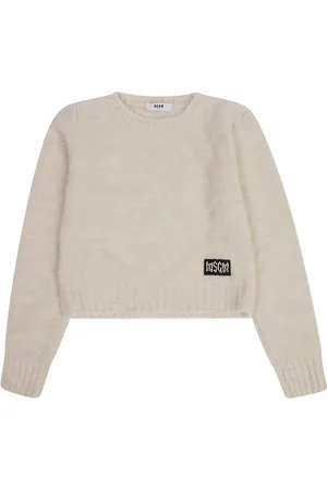 Msgm Logo-appliqué sweater