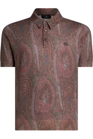 Etro Paisley-print polo shirt