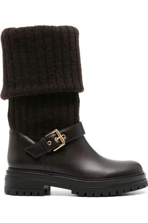 Gianvito Rossi Leather ankle boots