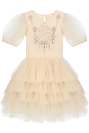 Tutu Du Monde Embellished tulle dress