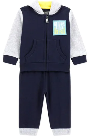 Guess Logo-embroidered tracksuit set