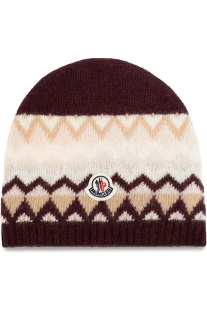 Moncler Intarsia-knit logo-appliqu?? beanie