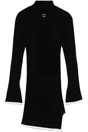 Twin-Set Logo-plaque dress
