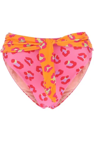 Farm Rio Animal print stretch bikini bottoms