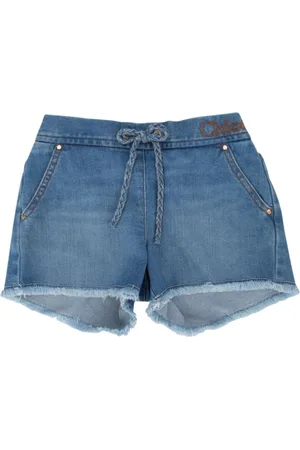 Chloé Logo-embroidered shorts