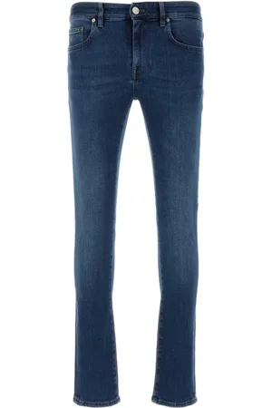 PT Torino Logo-patch skinny-cut jeans