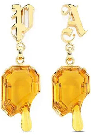 Palm Angels Stone-pendant earrings