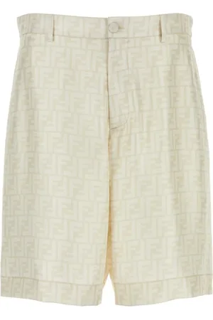 Fendi FF silk shorts