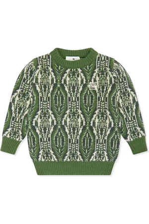 Etro Intarsia-knit logo jumper
