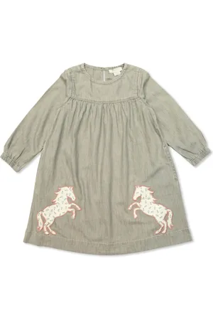 Stella McCartney Embroidery denim dress