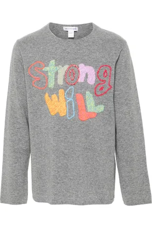 Comme des Garçons Embroidered-motif sweater