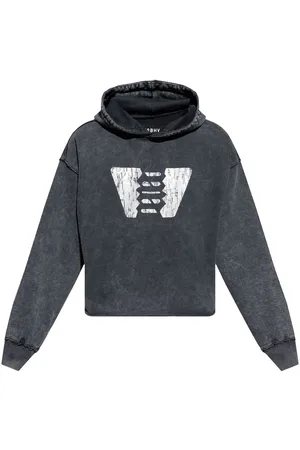MISBHV Logo-graphic-print cotton hoodie