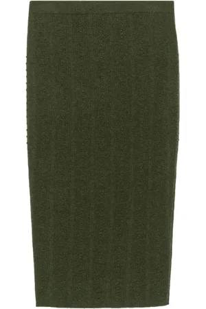Fabiana Filippi 3D-knit midi skirt