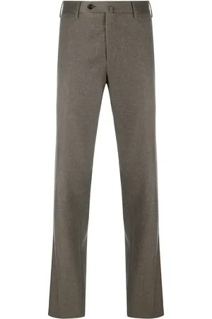PT Torino Slim-fit wool trousers
