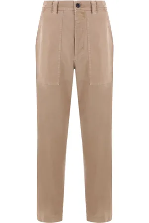 Incotex Garment-dyed straight-leg trousers