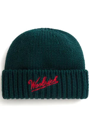 Woolrich Logo-embroidered beanie