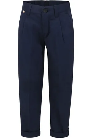 HUGO BOSS Logo-tag trousers