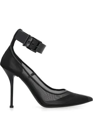 Alexander McQueen 85mm mesh pumps