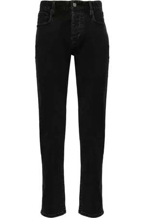 Emporio Armani Cotton straight leg jeans