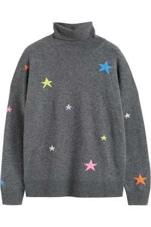 Chinti & Parker Star roll-neck jumper
