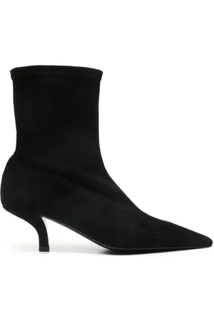 Totême 60mm The Suede sock boots