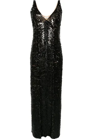 P.A.R.O.S.H. Sequinned maxi dress
