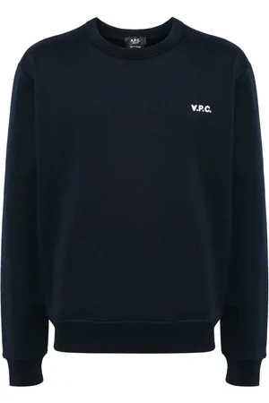 A.P.C. Flocked-logo sweatshirt