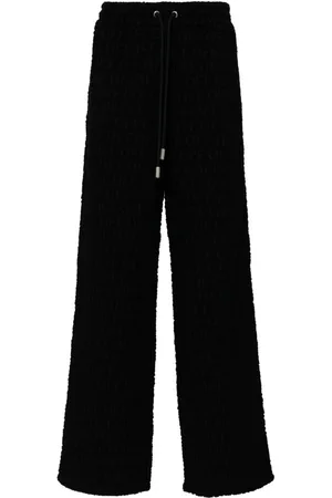 OFF-WHITE Logo print wide leg trouser