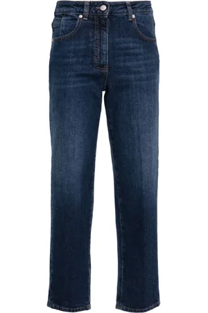 PESERICO SIGN Stretch-cotton jeans