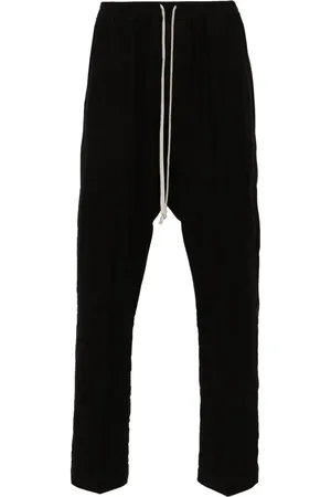Rick Owens Drawstring-waistband track pants