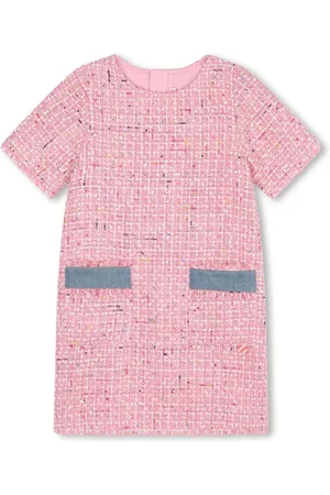 Billieblush Boucl??-tweed dress