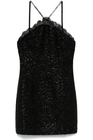 Self-Portrait Halterneck mini dress