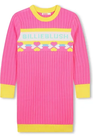 Billieblush Intarsia-knitted dress