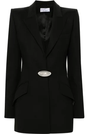 GIUSEPPE DI MORABITO Brooch-appliqué blazer