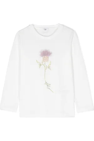 Il gufo Floral-print T-shirt