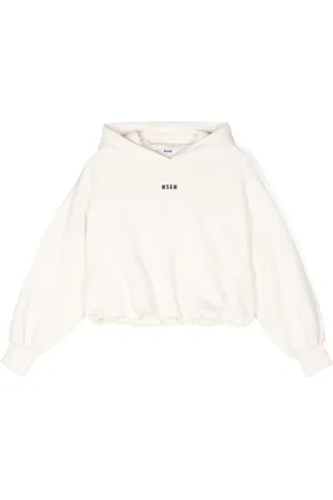 Msgm Logo-embroidered hoodie