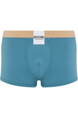 Moschino Logo-appliqué stretch-cotton boxers