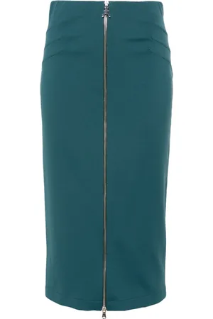 Patrizia Pepe Seam-detail midi skirt