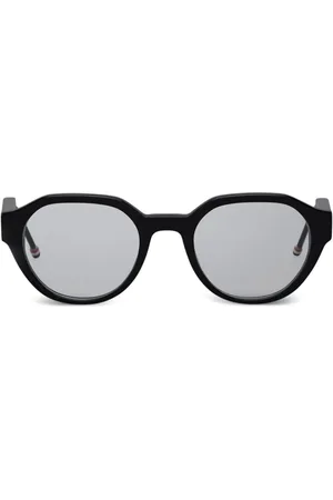 Thom Browne Round-frame clear glasses