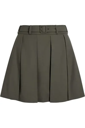 Patou Pleated mini skirt