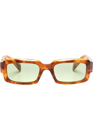 Prada Symbole rectangle-frame sunglasses