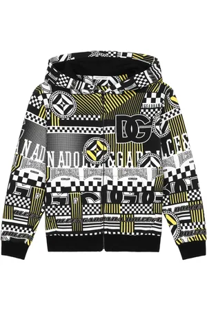 Dolce & Gabbana Logo-print zip-up hoodie