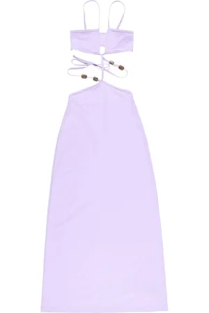 CHRISTOPHER ESBER Cross bandeau midi dress