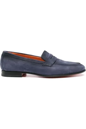 santoni Penny slot loafers