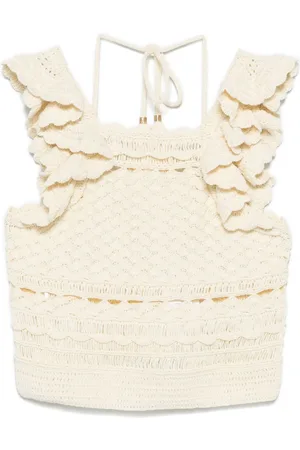 ZIMMERMANN Waverly crochet top